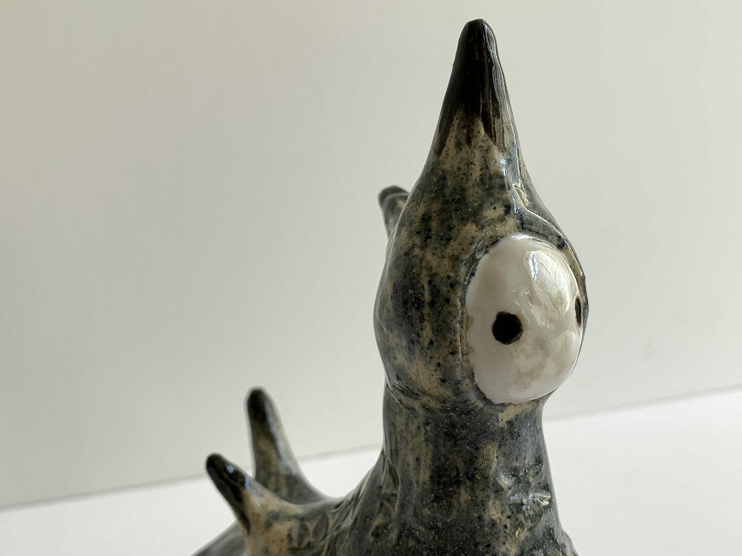 clay, glazes   17,5*19,5*19 cm  2022   Sold