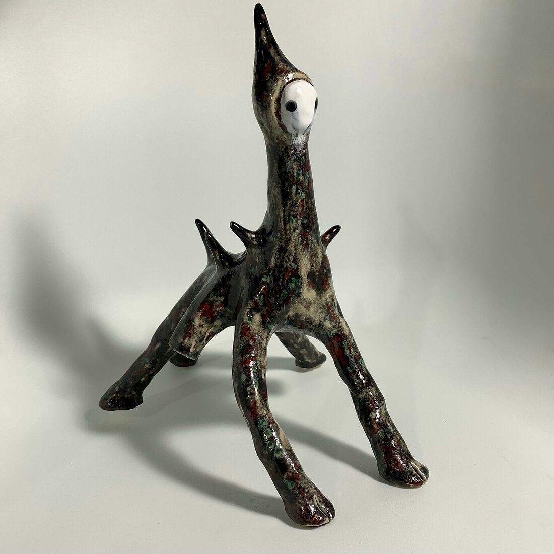 clay, glaze  25*21*20 cm  2022  Sale