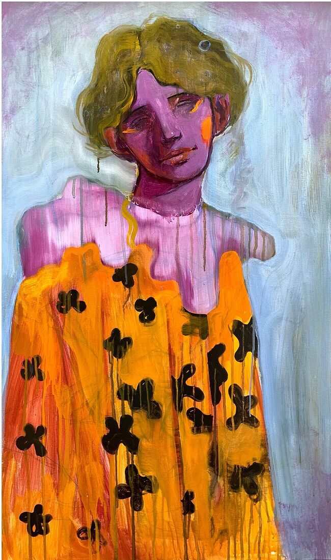 acrylic on canvas   100*60 cm  2021