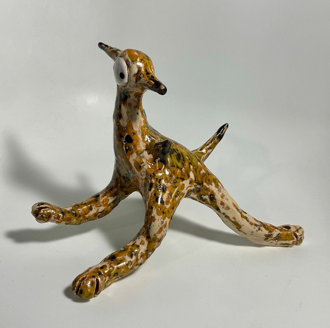 clay, glaze  17*20*22,5 cm  2022  Sold