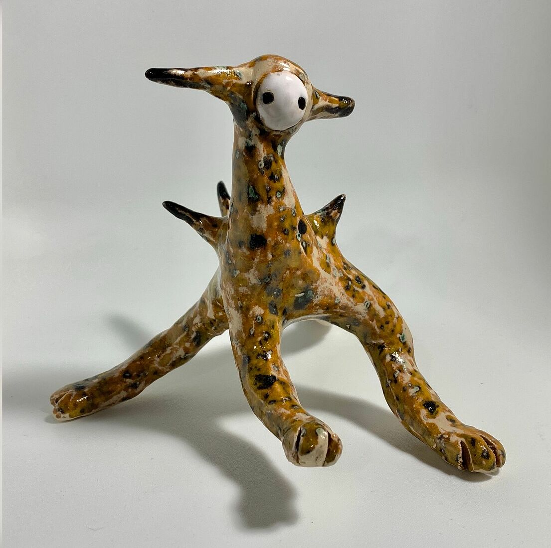 clay, glaze  17*20*22,5 cm  2022  Sold