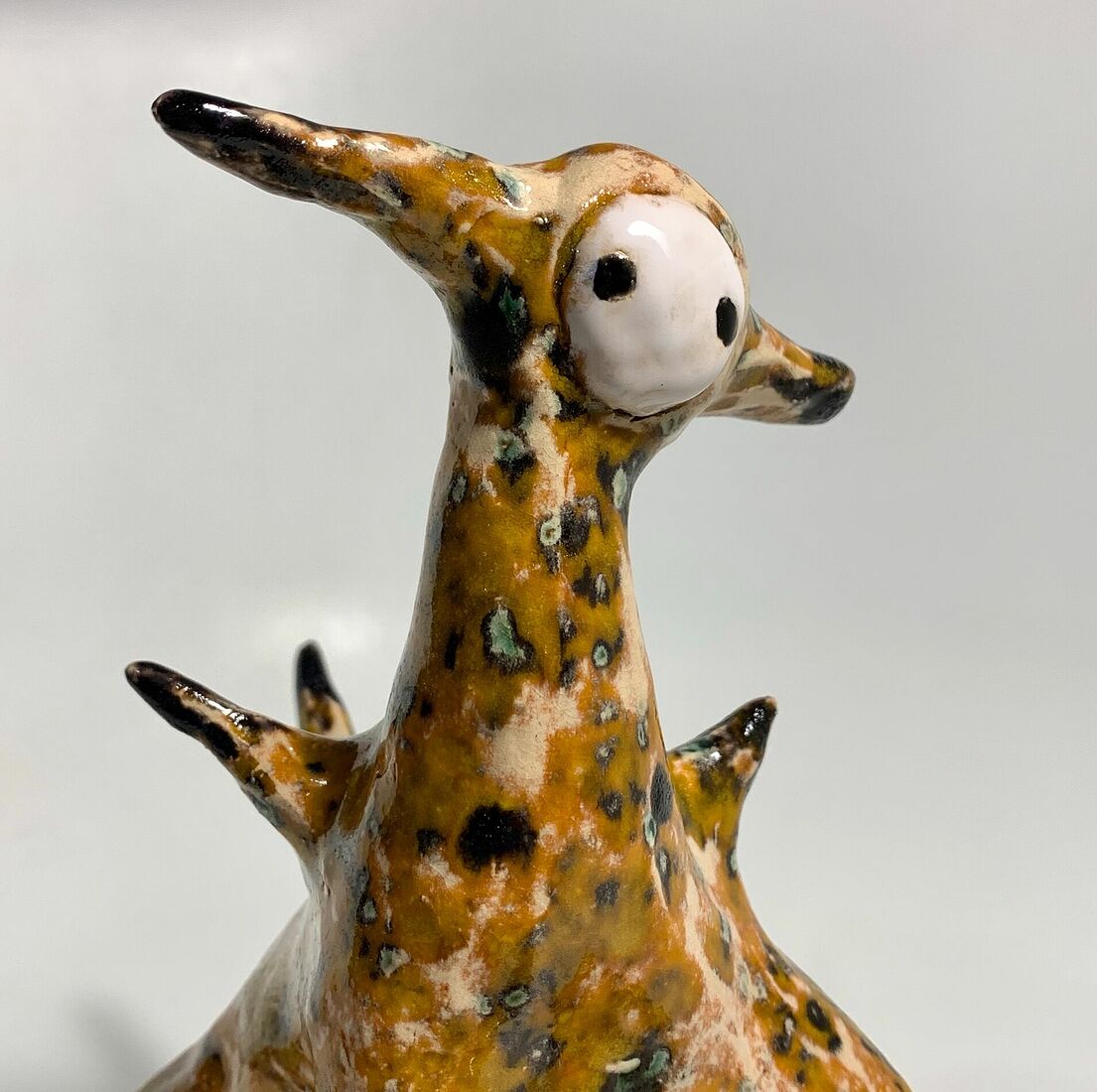 clay, glaze  17*20*22,5 cm  2022 Sold