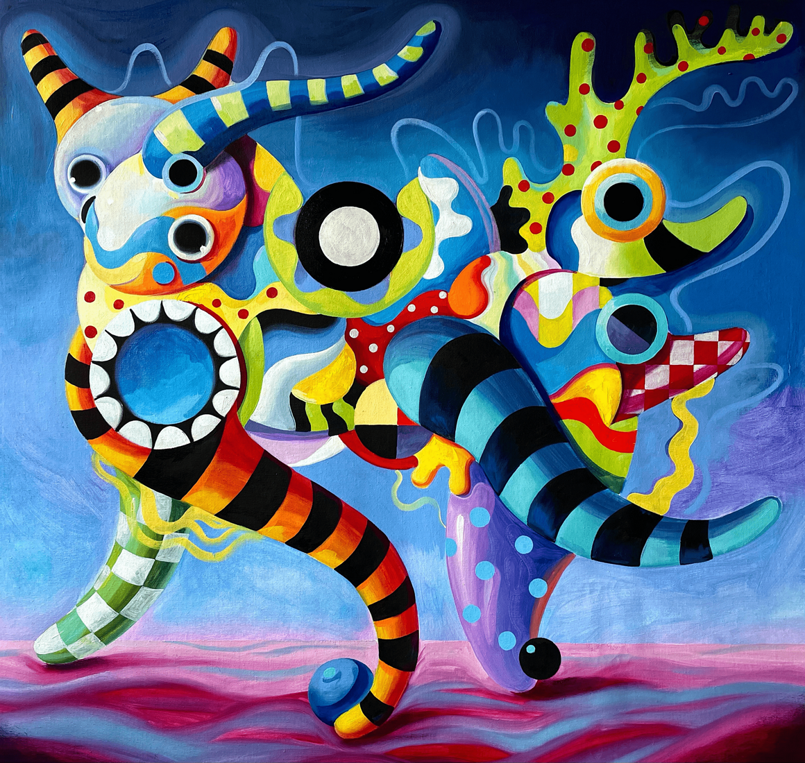 oil on canvas 90*90 cm 2023 Sold