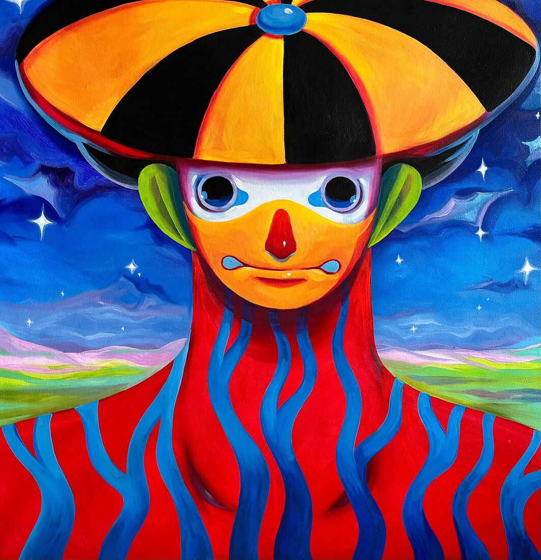 oil on canvas 80*80 cm 2023 Sold