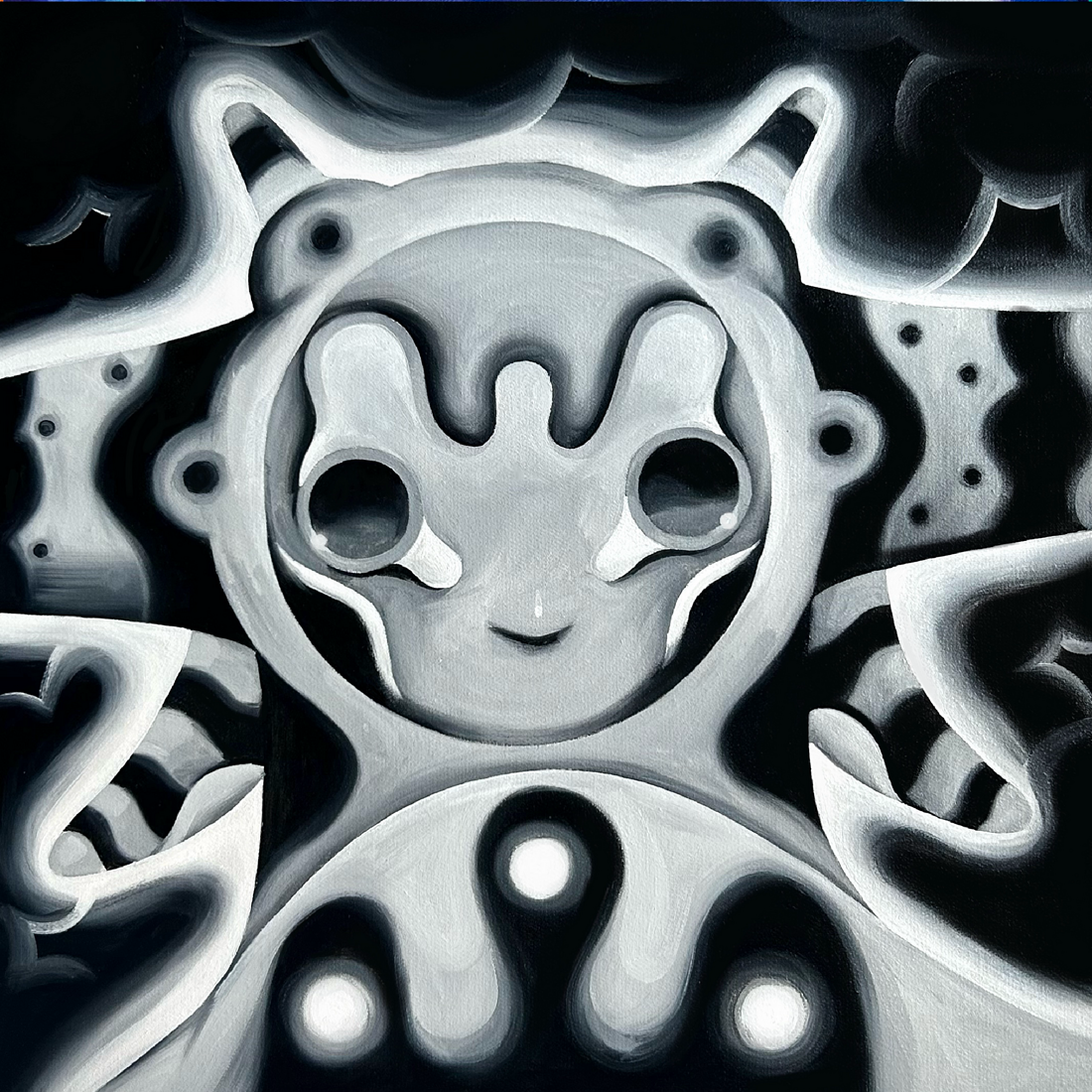 oil on canvas 40*40 cm 2024 Sold