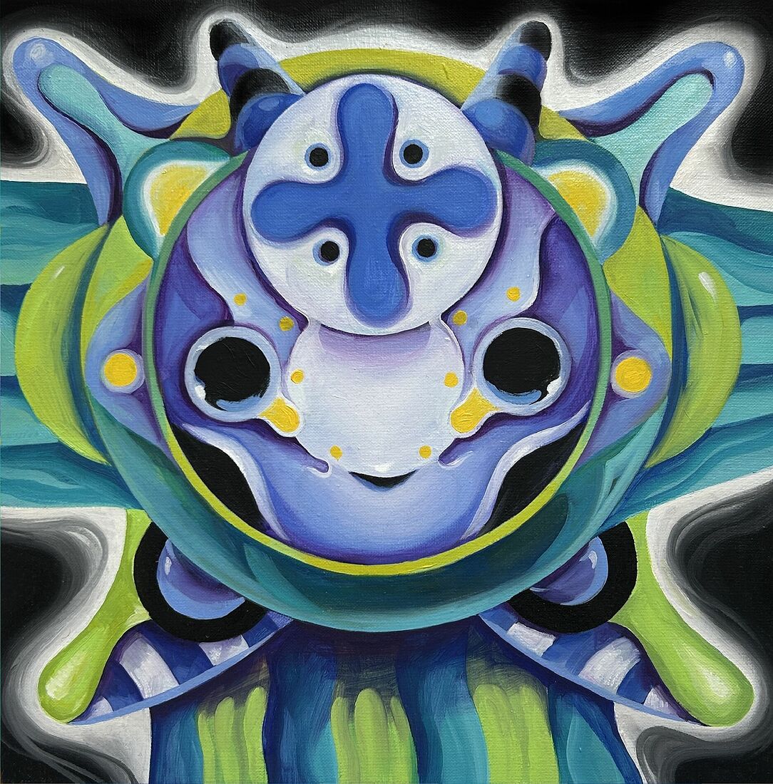 oil on canvas 40*40 cm 2025 For Sale